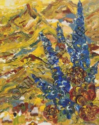 "Wildflower Mountain" Print