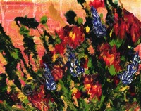 "Sunset Garden" Print