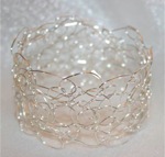 "Wild Woven" Series - Contemporary Silver Bracelet