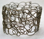 "Wild Woven" Series - Contemporary Bronze Bracelet