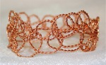"Wild Woven Twist" Series - Contemporary Copper Bracelet