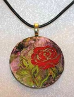 "Garden Romance" Series - Rose Necklace