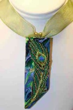 "Peacock Feather" Series - Exotic Necklace