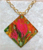 "Garden Glow" Series - Tulip Necklace