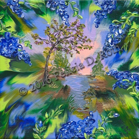 View Through My Dream  by Felicia D. Roth 2016