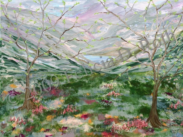 Spring In The Valley by Felicia D. Roth