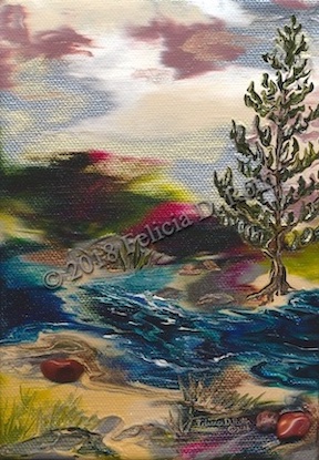 Brook Side by Felicia D. Roth 2018