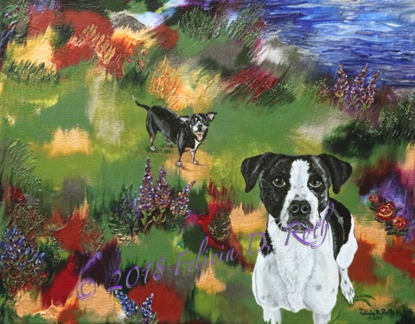 Handsome Man &#38; Baby Boy by Felicia Roth wtmk