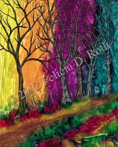 Illuminated Forest &#39;12 300 20x16.wkm