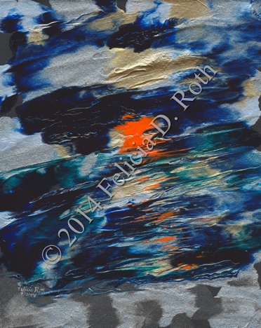 Melting Sun &#39;14 10x8 wkm