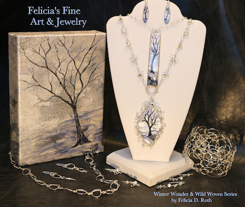 Winter Wonder Art & Jewelry rdcd