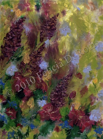 "Mercury's Garden" Print by Felicia D. Roth