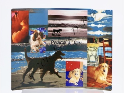 "Peace & Joy" Metal Art Photography Print by Felicia D. Roth