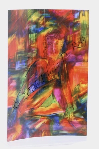 "Free To Be Me" Metal Art Print by Felicia D. Roth