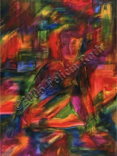 "Free To Be Me" Print by Felicia D. Roth