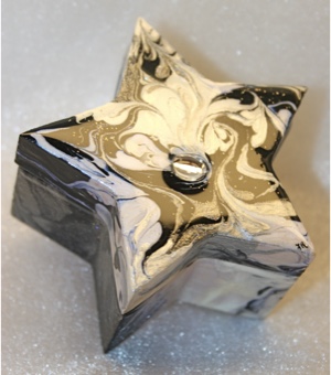 "Fashion Deam" Series - Hand Painted Star Jewelry Box