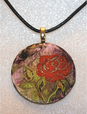 "Garden Romance" Series - Rose Necklace