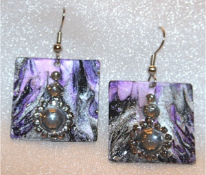 "Night Chic" Series - Contemprary Earrings 