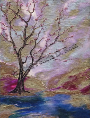 "Beautiful Day" Painting by Felicia D. Roth
