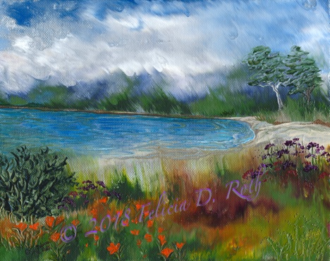 Coastal Retreat by Felicia D. Roth wtmk